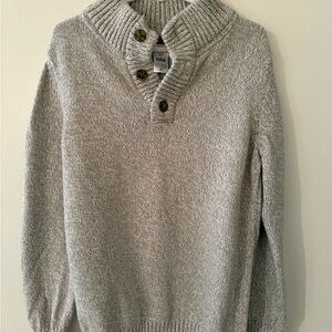 Carter's Heather Gray Knit Sweater
